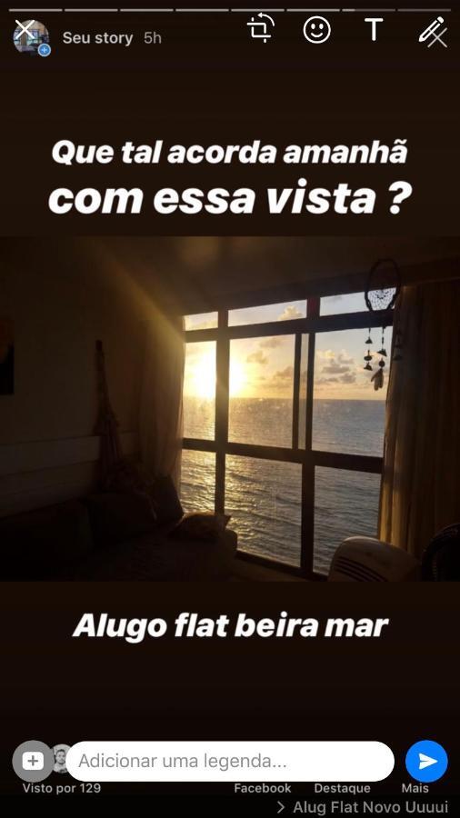 Flat Apt Mobiliado Beira Mar Daire Recife Dış mekan fotoğraf